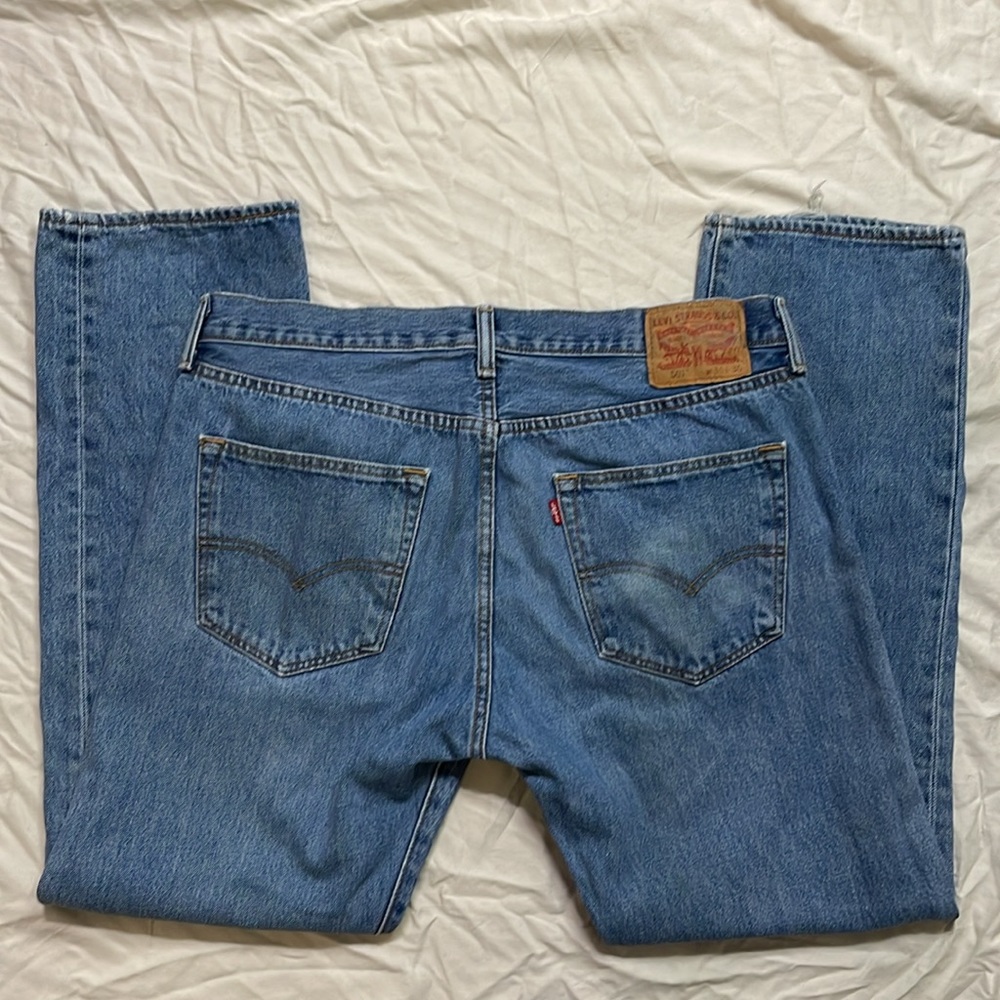 Levis denim jeans | 501 SZ 36x30, button fly